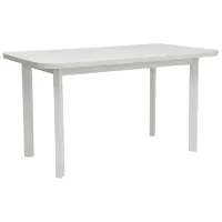 Кухонный стол раскладной Drewmix WENUS 2 P ДСП/ Белый