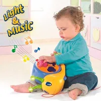 Игрушка каталка Molto Animals 6005 3+/ Желтый photo 5
