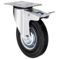 Roată Vorel VOR87323 125 mm/ Rotativă/ cărucioare