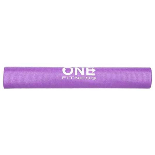 Коврик для фитнеса ONE Fitness YM01 173.5см x 61см x 3 мм/ ПВХ photo 2