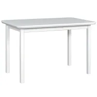 Кухонный стол раскладной Drewmix MAX 4 S МДФ/ Белый