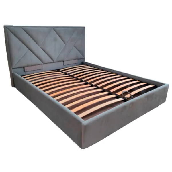 Кровать Dormi Avangard 160 x 200 см/ ЛДСП/ Gray photo 1 Кровать Dormi Avangard 160 x 200 см/ ЛДСП/ Gray photo 1