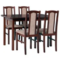 Кухонный стол раскладной Drewmix MAX 4 S МДФ/ Венге