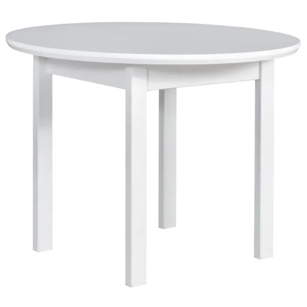 Masă de bucătărie extensibilă Drewmix POLI 1 PAL/ White photo 1 Masă de bucătărie extensibilă Drewmix POLI 1 PAL/ White photo 1