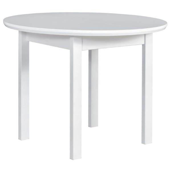 Masă de bucătărie extensibilă Drewmix POLI 1 PAL/ White photo 1 Masă de bucătărie extensibilă Drewmix POLI 1 PAL/ White photo 1