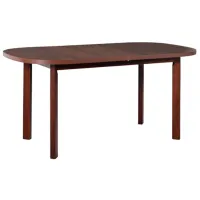 Кухонный стол раскладной Drewmix WENUS 1 P Меламиновая ДСП/ Коричневый