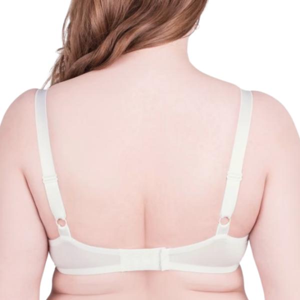 Sutien pentru femei Milavitsa 120340 90D/ White photo 2