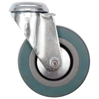 Roată Vorel VOR87374 125 mm/ Rotativă/ cărucioare