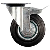 Колесо Vorel VOR87321 75 мм/ Поворотное/ тележек