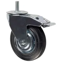 Roată Vorel VOR87333 125 mm/ Rotativă/ cărucioare