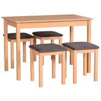 Кухонный стол Drewmix Max 2 ДСП/ Дуб Сонома