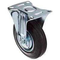 Roată Vorel VOR87303 125 mm/ Fixă/ cărucioare