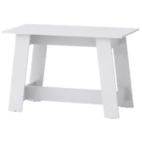 Кухонный стол KompaniT КС-11 Дерево/ White