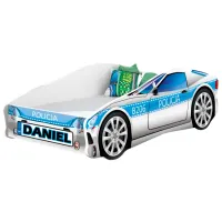 Pat pentru copii MyKids Race Car 80 x 160 cm/ PAL/ Blue