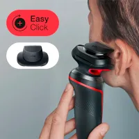 Aparat de bărbierit electric Braun 51-R1200s Black Red photo 6