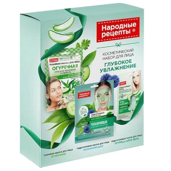 Mască pentru față Fito Gift set folk recipes Mască/ Toate tipurile photo 1 Mască pentru față Fito Gift set folk recipes Mască/ Toate tipurile photo 1