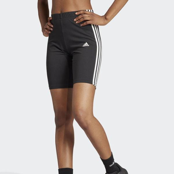 Pantaloni scurți pentru femei Adidas Essentials 3-Stripes Bike M/ Black photo 7