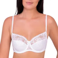 Sutien pentru femei Milavitsa 116180 80D/ White/ Balconette