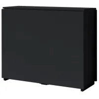 Masă de bucătărie extensibilă Fabrik Home Стол-тумба PAL/ Black