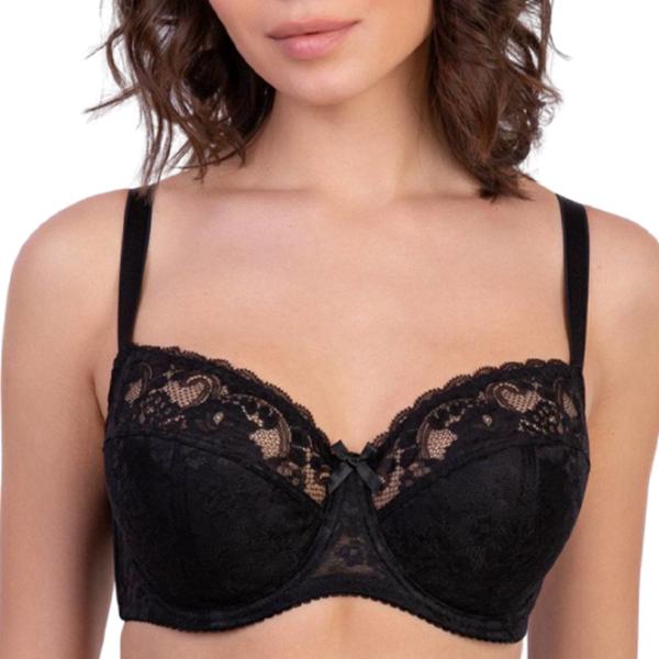 Sutien pentru femei Milavitsa 116180 90D/ Black/ Balconette photo 1 Sutien pentru femei Milavitsa 116180 90D/ Black/ Balconette photo 1