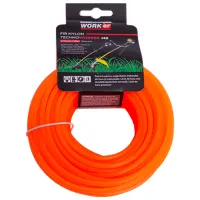 Fir pentru trimmer Technoworker VOR57386 Nailon/ 15 m