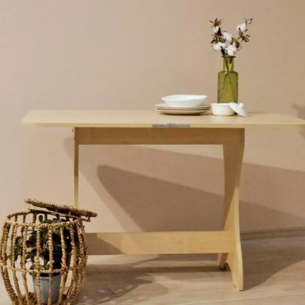 Masă de bucătărie extensibilă Fabrik Home № 1 PAL/ Stejar Sonoma photo 5