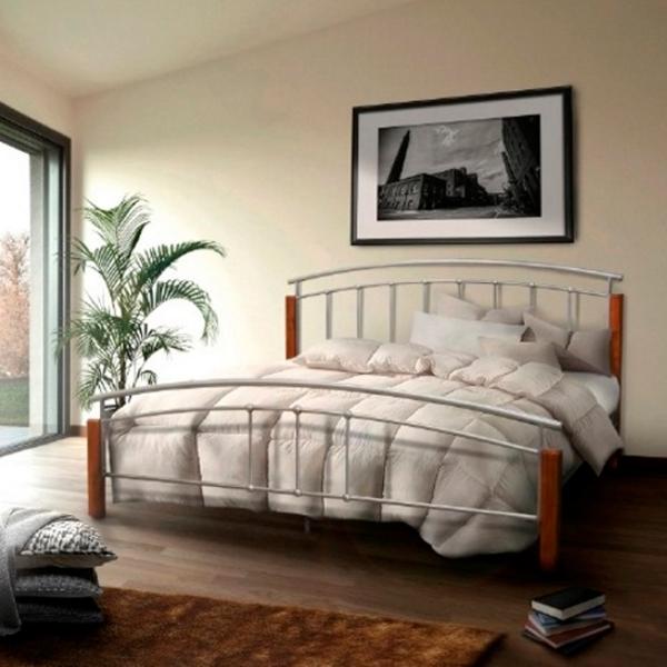 Кровать Mobhaus Mirela 180 x 200 см/ Массив/ Серебристый photo 5