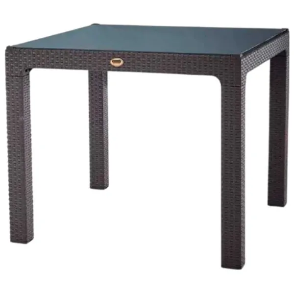 Masă de grădină Magnus Rattan Dreptunghiular/ Brown photo 1