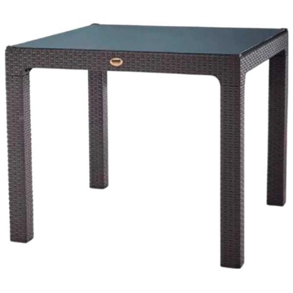Masă de grădină Magnus Rattan Dreptunghiular/ Brown photo 1