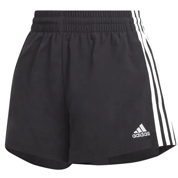 Pantaloni scurți pentru femei Adidas Essentials 3-Stripes Woven S/ Black photo 1 Pantaloni scurți pentru femei Adidas Essentials 3-Stripes Woven S/ Black photo 1