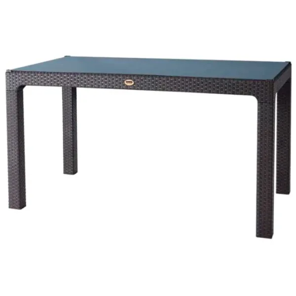 Masă de grădină Magnus Rattan Dreptunghiular/ Brown photo 1