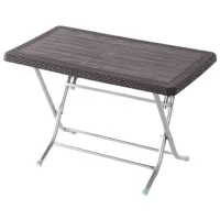 Masă de grădină Magnus Rattan Dreptunghiular/ Brown