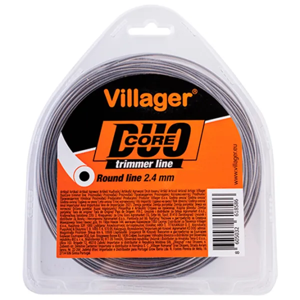 Fir pentru trimmer Villager Duo Core Nailon/ 15 m photo 1