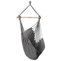 Scaun-hamac Nils Camp Brazilian NC0033 120 kg/ Bumbac/ Gray