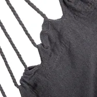 Scaun-hamac Nils Camp Brazilian NC0033 120 kg/ Bumbac/ Gray photo 5