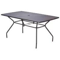 Masă de grădină Villager MELFI Dreptunghiular/ Brown