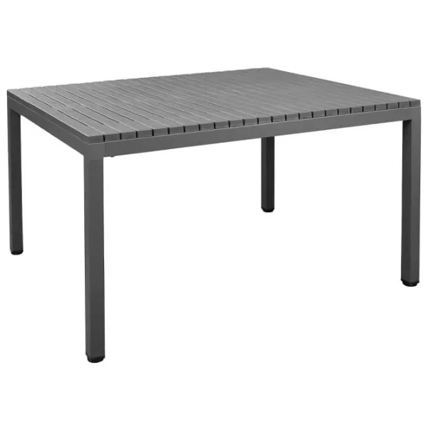 Masă de grădină DecoPrim Spark 140 Dreptunghiular/ Gray photo 1