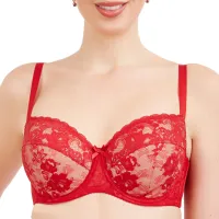 Sutien pentru femei Milavitsa 116180 80F/ Rubin/ Balconette