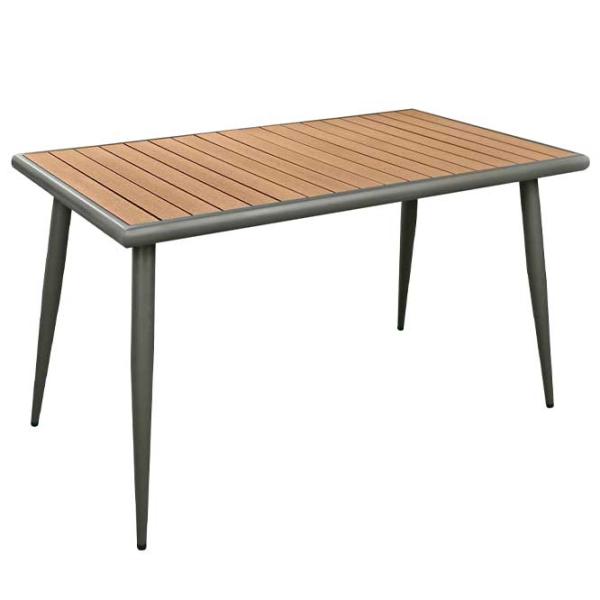 Masă de grădină DecoPrim TER-F06 Dreptunghiular/ Gray Cappucino photo 2