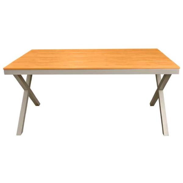Masă de grădină DecoPrim TER-F10 Dreptunghiular/ Cappuccino Gray photo 2