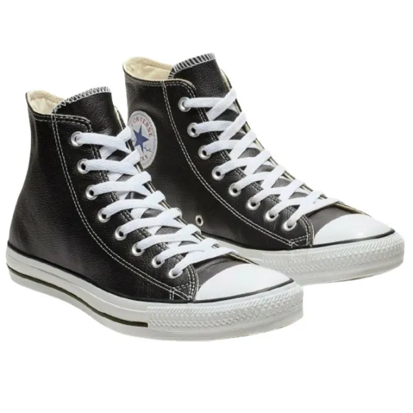 Кеды унисекс Converse Chuck Taylor All Star Leather Повседневный/ Black photo 1 Кеды унисекс Converse Chuck Taylor All Star Leather Повседневный/ Black photo 1