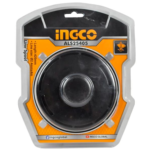Бобина INGCO ALS25405 Nailon/ 4 м photo 1