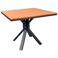 Садовый стол DecoPrim TER-F20 Квадратный/ Серый Brown