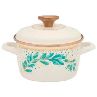 Cratiță Metalac Green line 3.5 l Oțel emailat/ White