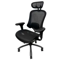 Fotoliu de birou ART Avangard-2D Pânză, plasă acrilică/ Black