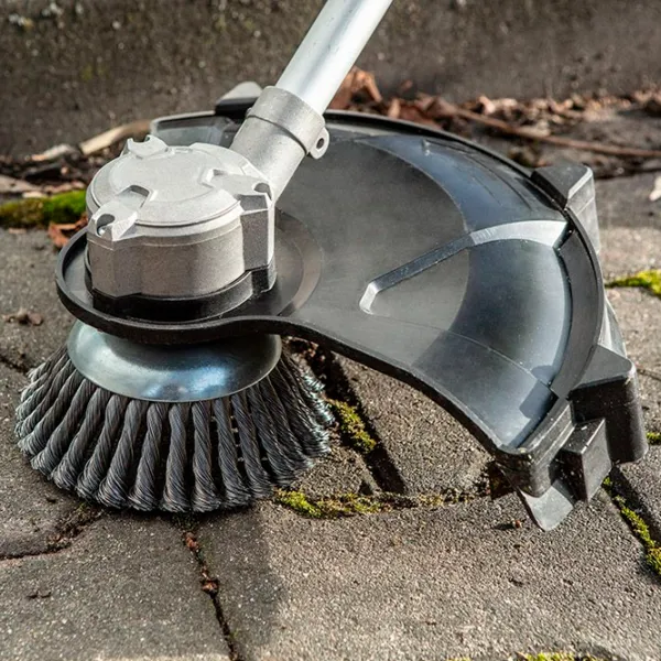 Perie pentru motocoasă Graphite 55H100 Oțel photo 2