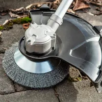 Perie pentru motocoasă Graphite 55H103 Oțel photo 3
