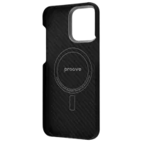 Husă pentru smartphone Apple iPhone 15 Pro Proove/ MagSafe/ ABS/ Carbon Black photo 2
