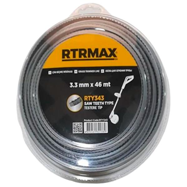 Леска для триммера RTRMAX RTY343 Nailon/ 46 м photo 1