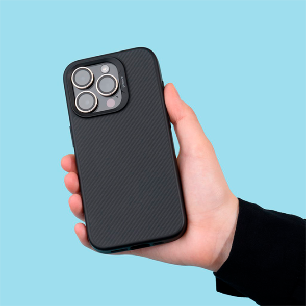 Чехол для смартфона Apple iPhone 15 Pro Max Proove/ MagSafe/ Силикон/ Угольный Black photo 3